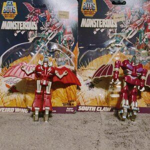 Go Bots Vintage 1986 Lot of 4 "MONSTEROUS "COMBINERS